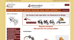 Desktop Screenshot of 4taktwinkel.nl