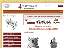 Tablet Screenshot of 4taktwinkel.nl